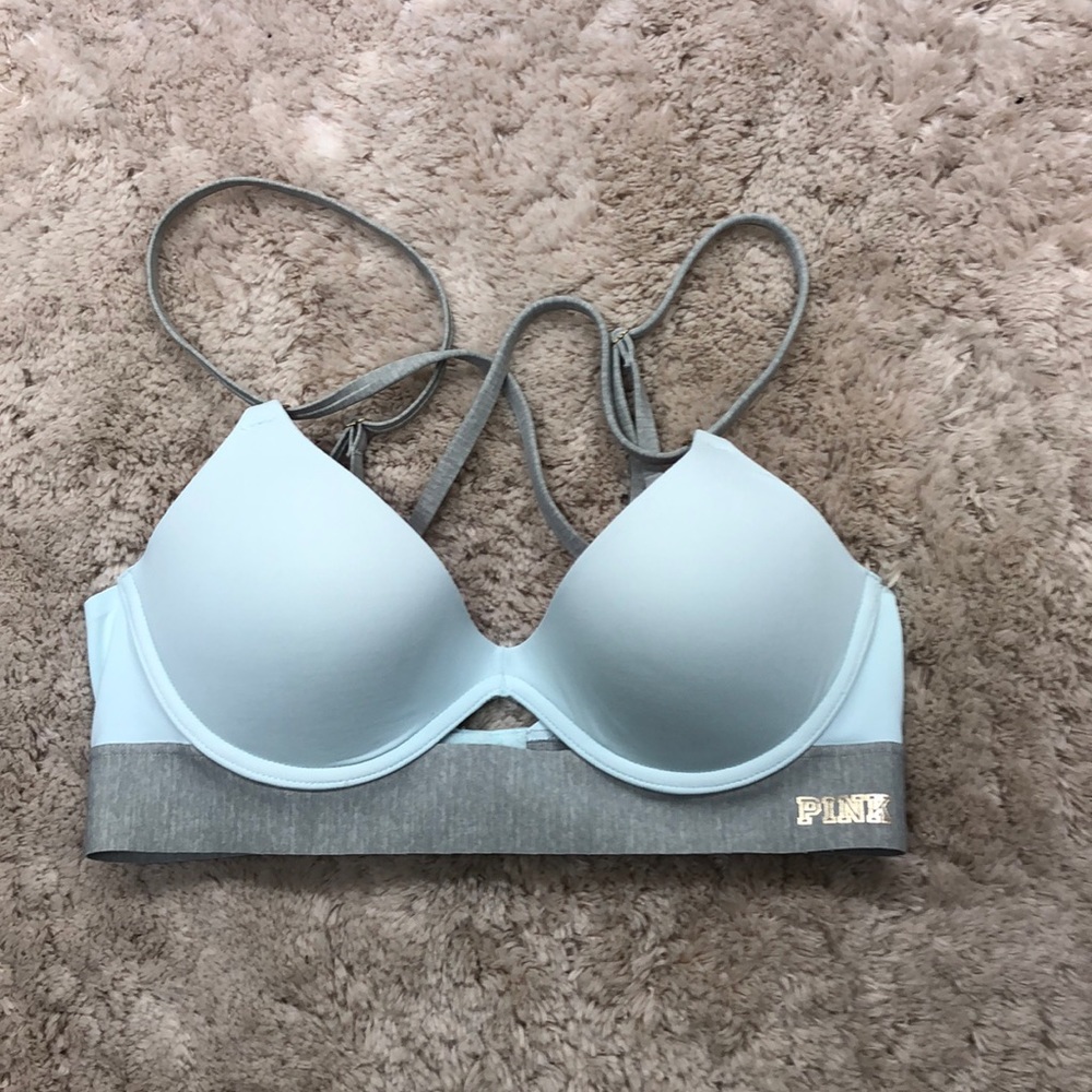 Pink bonded push up push push med mint